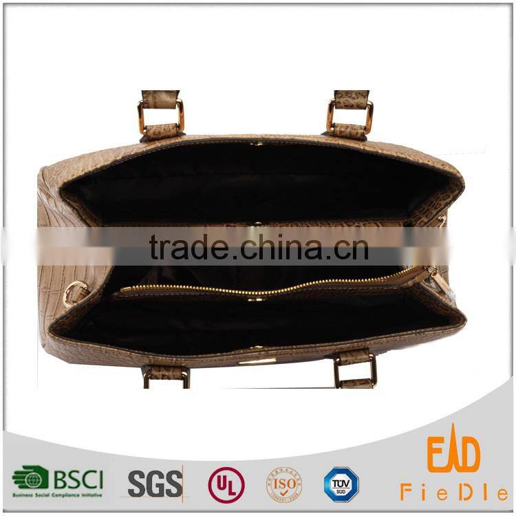 N1038B-A2374 2015 hot stylish bag croc leather handbag European Tote Bag