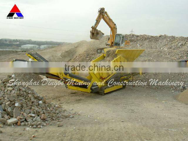 50th mobile crusher plant for Manganese mine