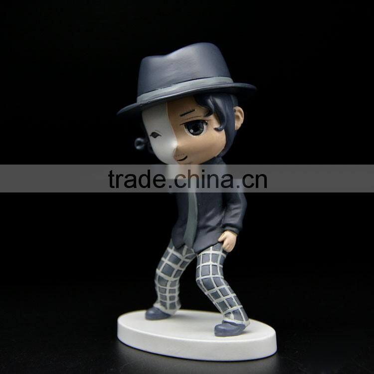 Small Resin Figurines Plastic Little Boy Statue