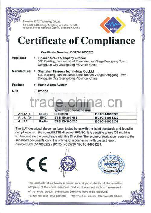 IP Cloud Alarm System For Home Security Alarm automation network system Finseen FC-300