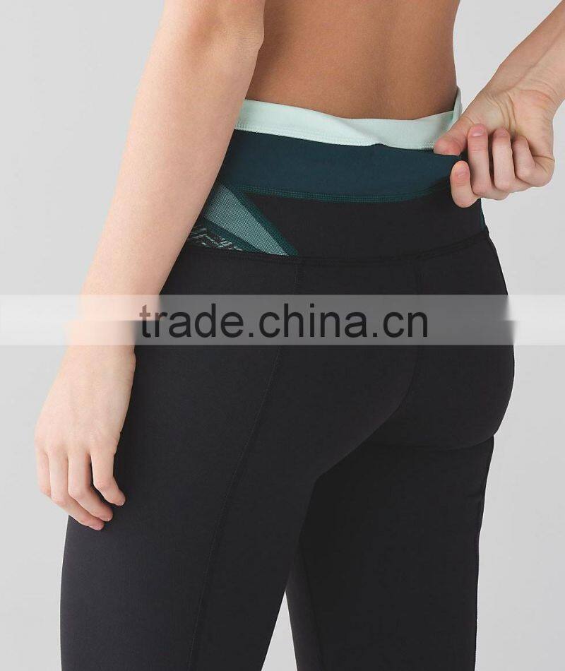 Women flares yoga pants Supplex wholesale long running pants