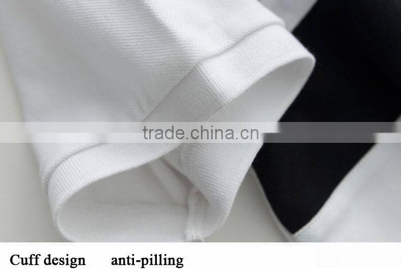 White Modern Fashion Bulk Brand Cotton Polo Shirts For Men