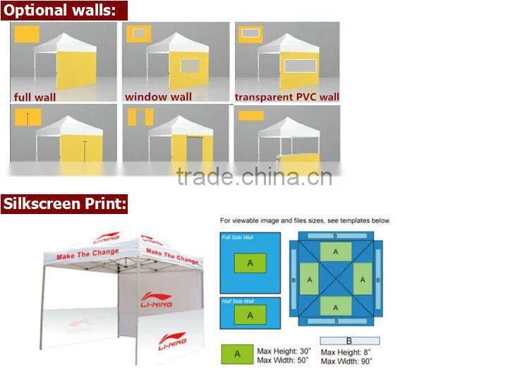 2015 strong model and promotional price outdoor canvas gazebo