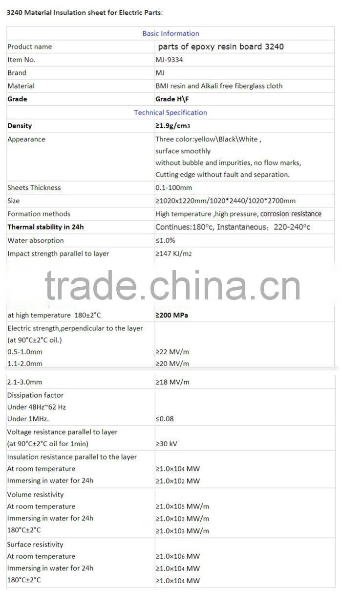 FR-4 Epoxy Resin Piece Coil Former Insulation Material CNC Precision Processing Products