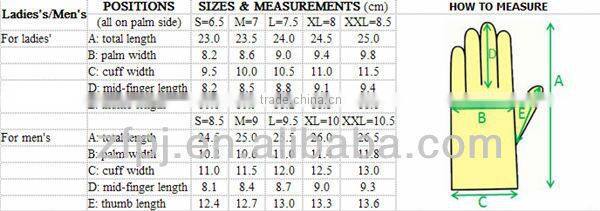 ZFYB 80% sheep wool gloves with embroidery