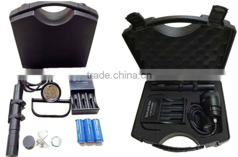 New Arrival Underwater Waterproof IPX8 Dive light LED Canister Flashlight