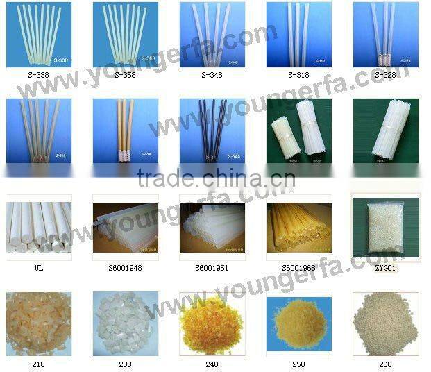 edge banding glassy yellow hot melt glue chips