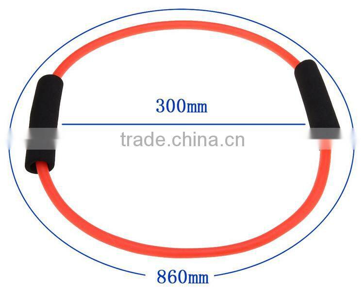 O Ring Resistance Band Tube Fitness Workout Yoga Exercise