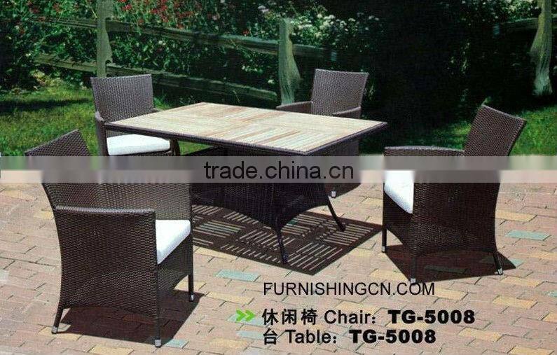 Portable Dining Set - Original Wood WPC Table and Chair