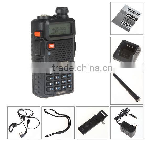 Walkie Talkie Dual band 128CH baofeng uv-5r VOX DTMF Offset Two-Way Radio Transceiver