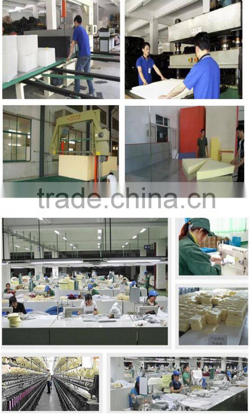 100% polyester gel memory foam pillow for gel latex pillow LS-P-012-D wholesales foam pillow