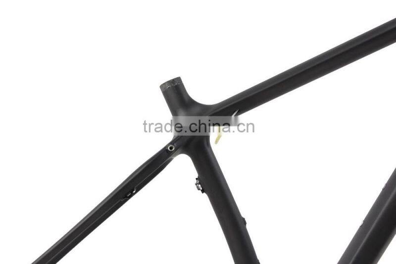 China 2016 New Thru Axle/QR 26" Fat Bike Full Carbon Snow Frame 100mm BSA Carbon Fat Bike Frame for 4.5'' Fat Tire Tubeless Bike