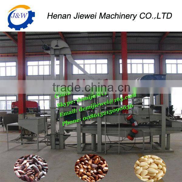 Pine nut processing machine|Pakistan pine nut cracker machine/nut screen shieve
