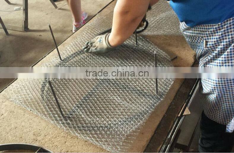 Monel 400 knitted wire mesh(Factory)