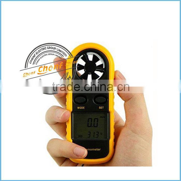 CE Standard! Digital Wind Speed Meter Anemometer with LCD CF816