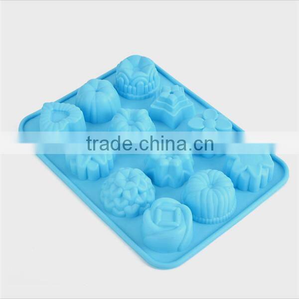 High quality baking silicone moon cake mold