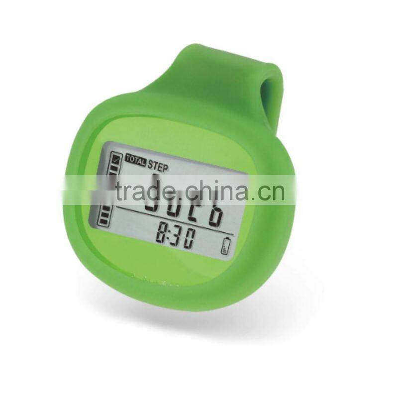 Digital Calorie Step Count Silicone 3D Belt Pedometer