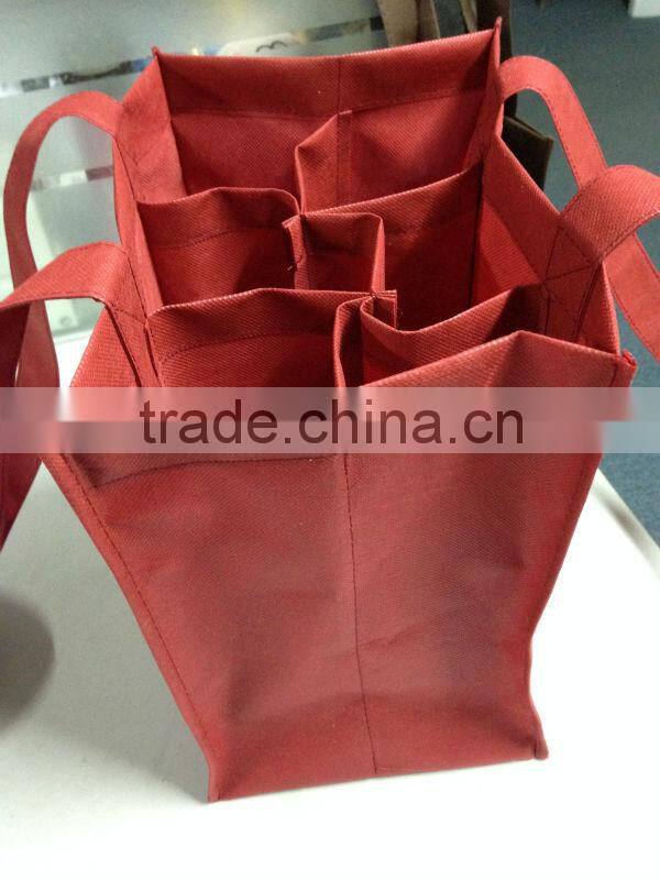 Lead-free Non Woven 6 Pack Reusable Beer Bag