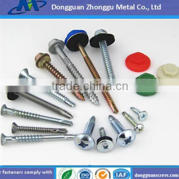 Hex head washer self tapping screw fastener hardware