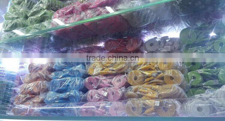 2016 most popular 1 meters long 2 in 1 flat usb cable