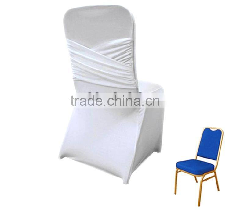 Wedding banquet chair cover cross back