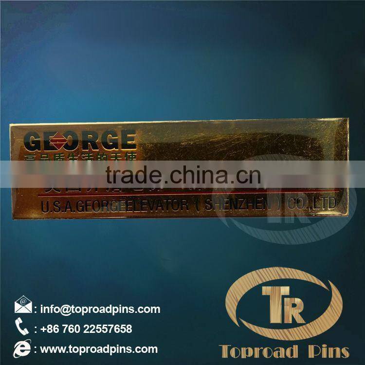 Strong branding design for Badge