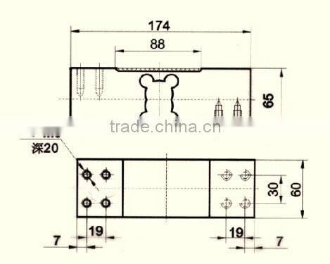 ZM-04 Aluminum Alloy Single Point Load Cell 1500kg
