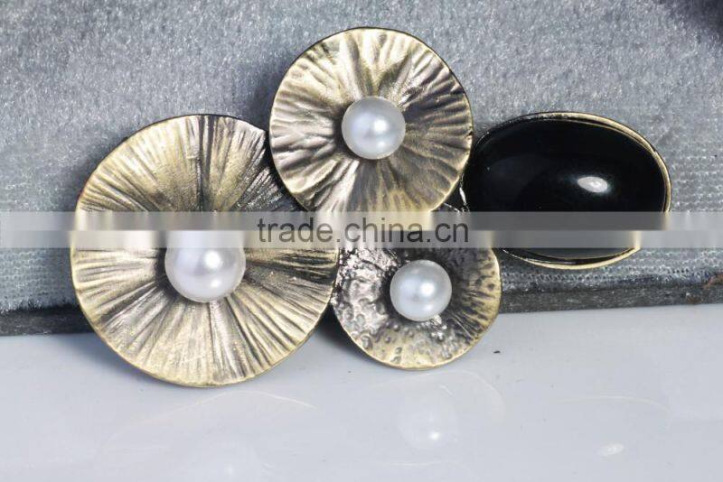 Elegant antique bronze custom china wholesale brooch