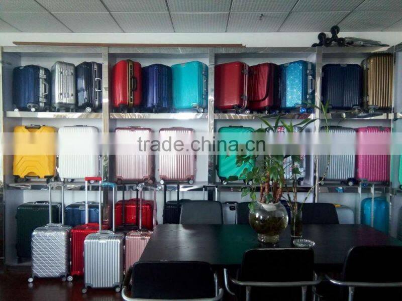 ABS/PC luggage trolley with Retractable Wheels,Sympathy Durable travel trolley luggage ,Cheap and New Design luggage