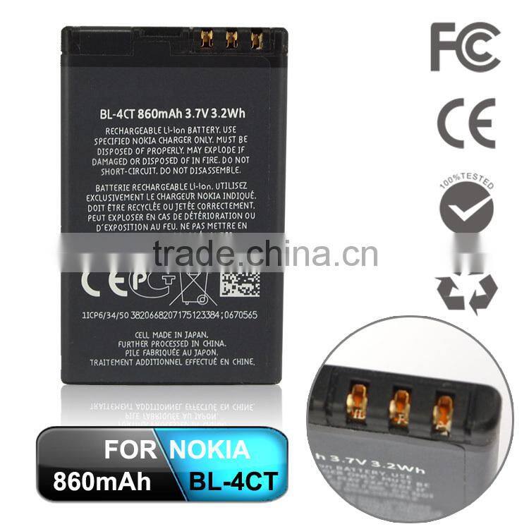 Li-ion battery BL-4CT for NOKIA X3-01 X3-00 B5310 2720F 2720a