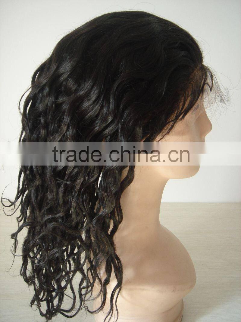 Brazilian Virgin Hair Lace Front Wig Hair Made In China