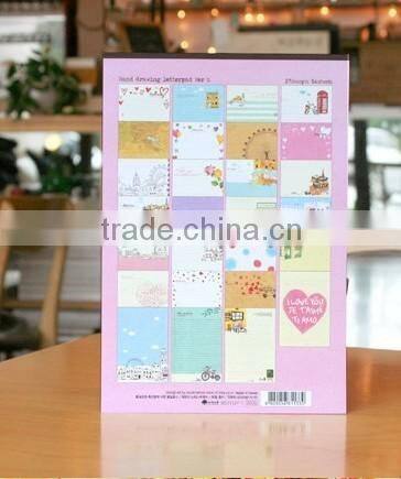 2014 hot sale writing letter pad