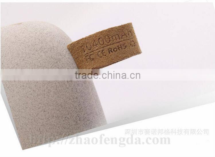 10400 mAh cute Stone portable smart power bank charger