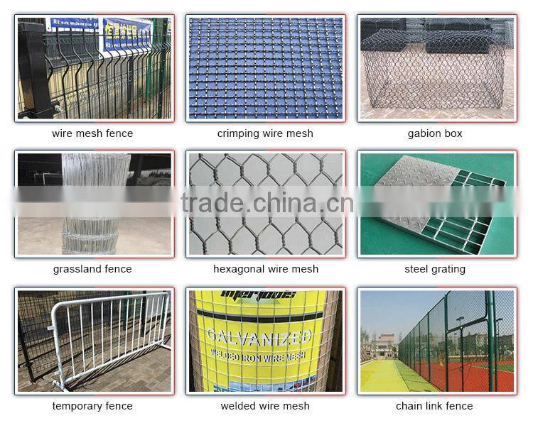 Architectural crimped wire mesh netting
