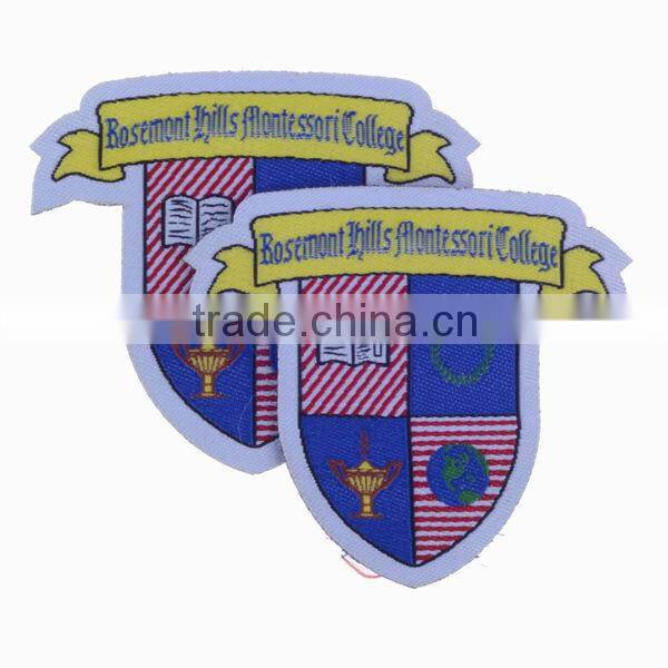 TEXT High quality OEM woven clothing pacth