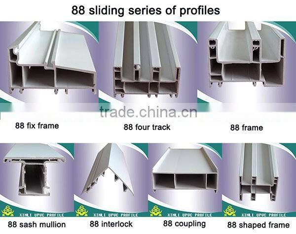 upvc profile for window and doors extrusion upvc profiles PVC EXTRUSION WINDOW