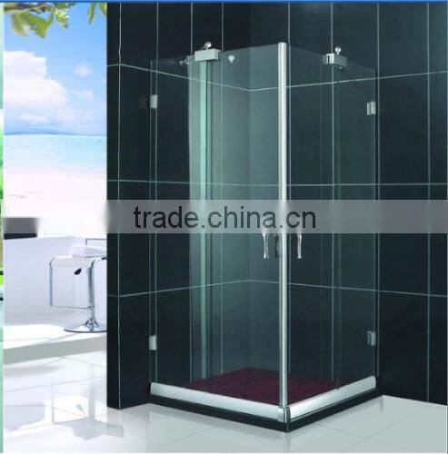 YUJING 8mm toughened glass rate bathroom partition glass
