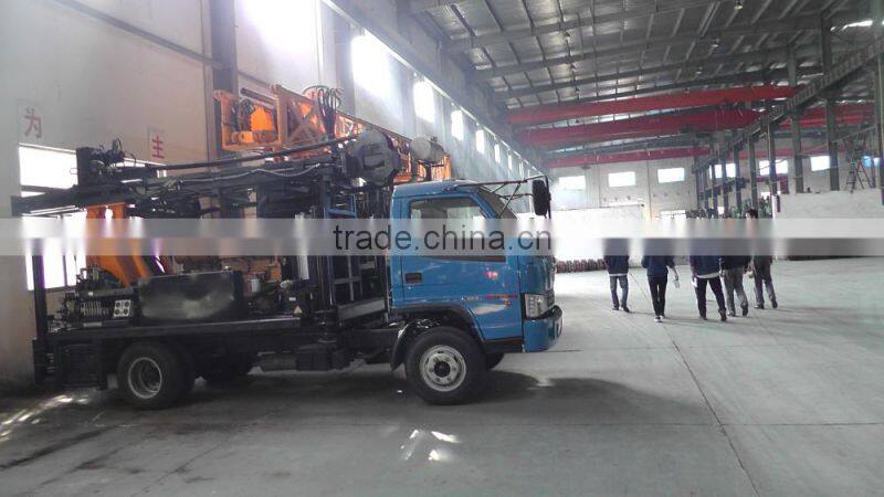 hot selling 200m deep truck mounted water well drilling rigs,used portable water well drilling rigs for sale