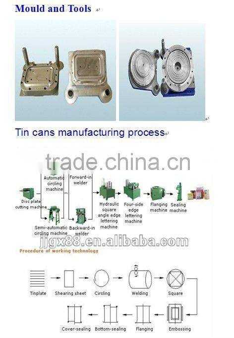 GT4A6 oval tin can sealer