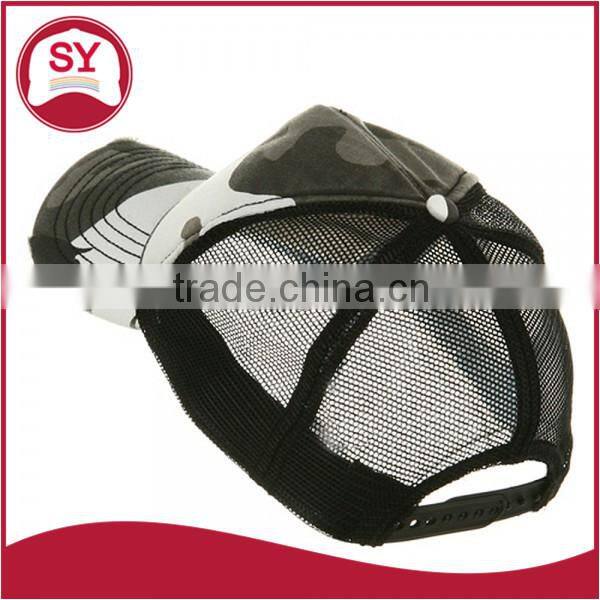 5 panel Camouflage trucker cap mesh cap