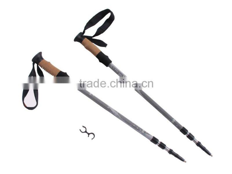 telescopic trekking poles