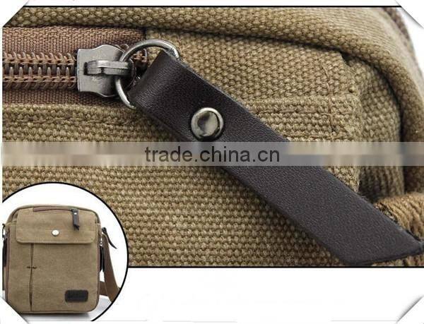 Classic Messenger Bag - Vintage Canvas Shoulder Bag for All-Purpose Use