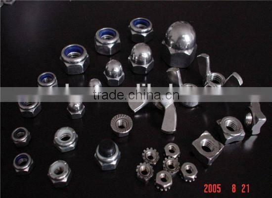 carbon steel ZP/YZP butterfly lock wing nut