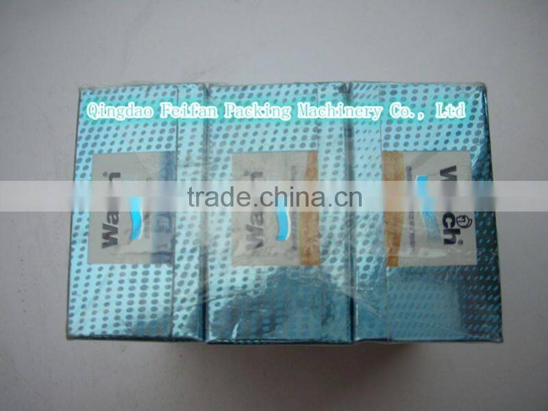 Cosmetics Box Cellophane Packing Machine