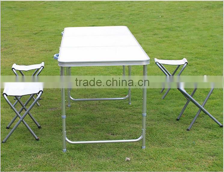 Hot Outdoor 6 Foot 180cm OEM Color Aluminum Folding Outdoor Table