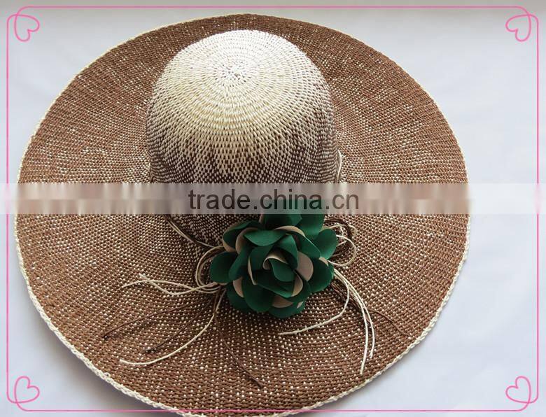 Fashion Design paper straw hats cheap