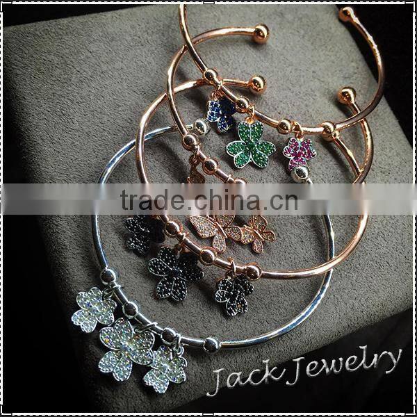 Copper with gold/rose gold plated bangle