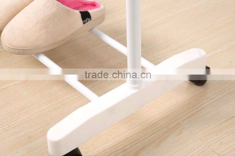 Stainless steel vertical clothes hanger rack