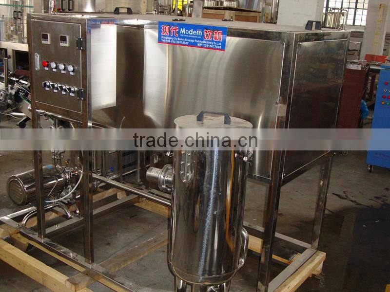 Plate sterilizer pasteurizer series with CE