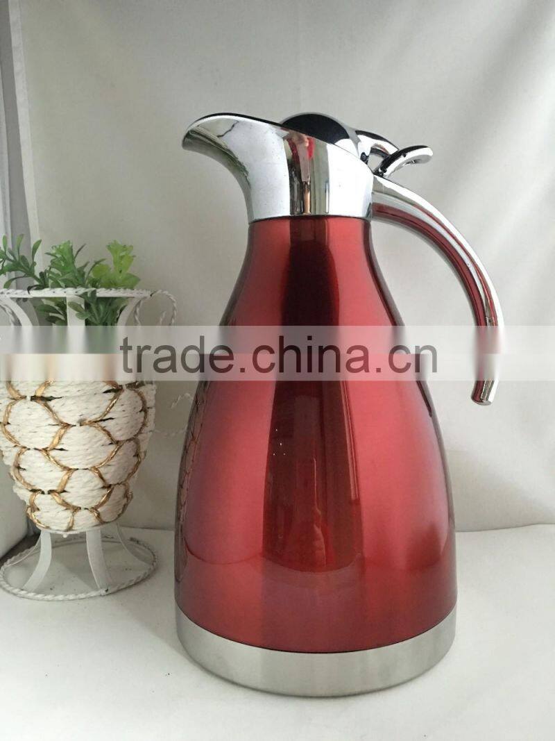 2016 hot sale new design stainless steel vacuum coffee pot for home/ restaurant/office/hotel
